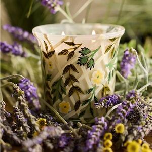 Anthropologie NWT Linnea Garden Lattice Candle: Fields Size Large (20 oz)